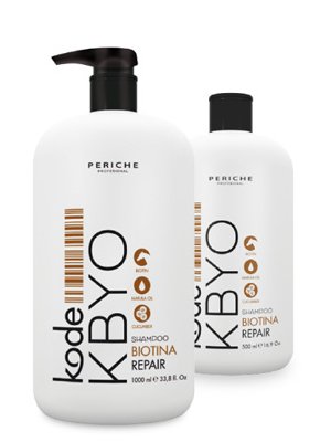 Periche Kode KBYO Biotina Repair - Champú, 1000 ml