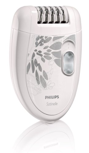 Philips Satinelle Essential HP6401/50 - Depiladora (Crema de color, 21 discos, 7,5 W, Epilator)