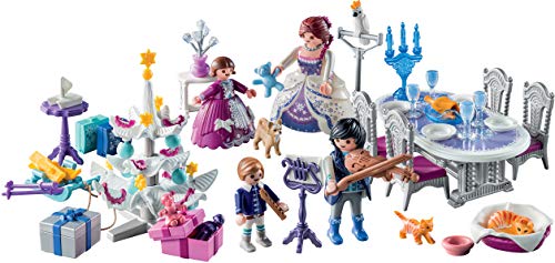 Playmobil Calendario de Adviento 9485 Baile de Navidad en el Salón de Cristal, A partir de 4 años