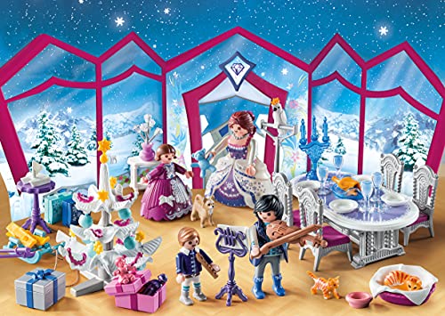 Playmobil Calendario de Adviento 9485 Baile de Navidad en el Salón de Cristal, A partir de 4 años