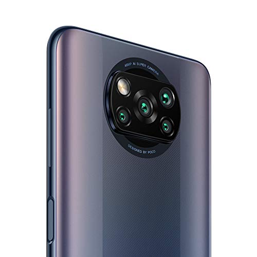 POCO X3 Pro - Smartphone 6+128 GB, 6,67” 120Hz FHD+DotDisplay, Snapdragon 860, Cámara Cuádruple de 48 MP, 5160 mAh, Negro Fantasma