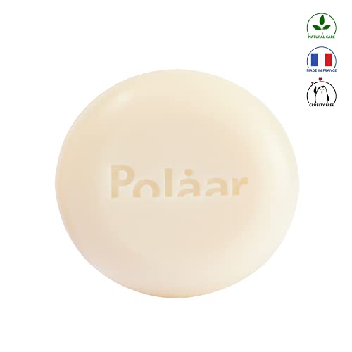 Polåar - Extra Rich Natural French Soap Face and Body - 100 gr with 3 arctic berries - Vegan - The Genuine Lapland Cream - Bar soap - For all skin types, even sensitive, family - Cleanses, nourishes