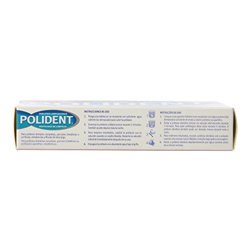 Polident Dentaduras 30 Tabletas