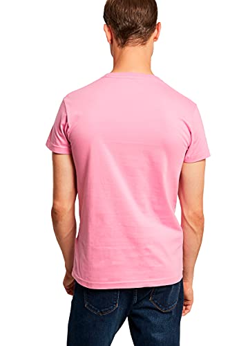 POLO CLUB Camiseta Rosa con Logo Bordado