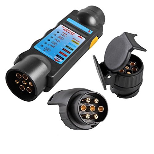 ProPlus Conecte Tester con 2 Adaptador probador iluminación Caravana 12V Coche zócalo