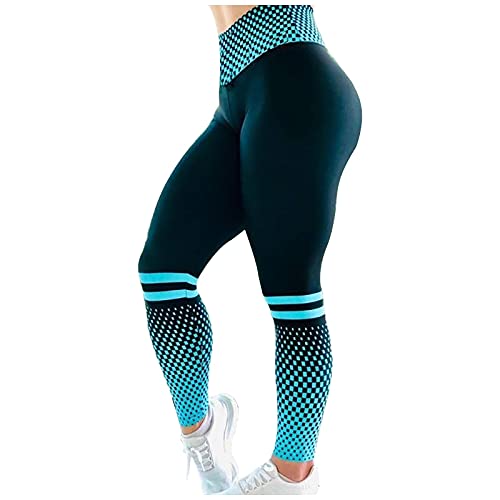 QTJY Pantalones de Yoga Push-up, Leggings Deportivos de Cintura Alta para Mujer, Pantalones Deportivos anticelulíticos de Entrenamiento para Correr en el Gimnasio DS