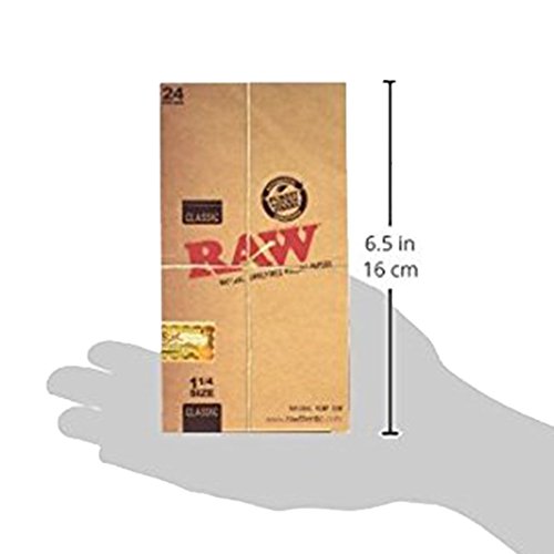 Raw Papel de Fumar Fino - 24 Unidades