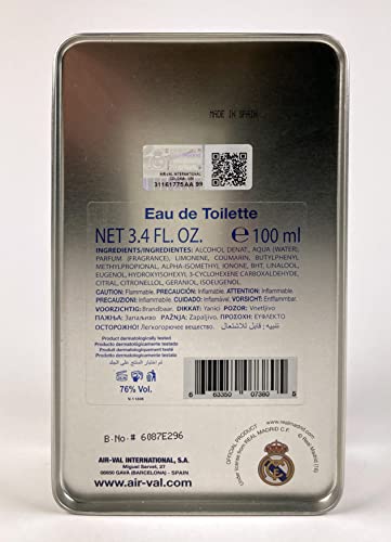 Real Madrid Agua de Toilette - 100 ml