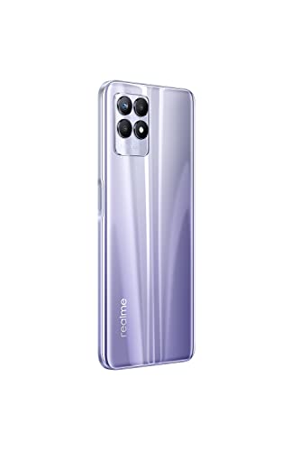 realme 8i - Smartphone Libre (Pantalla fluida de 6.6" 120 Hz, 4GB RAM + 128GB Almacenamiento, MediaTek Helio G95, Cámara triple de IA de 50 MP, Batería de 5000 mAh, Dual SIM) Stellar Purple