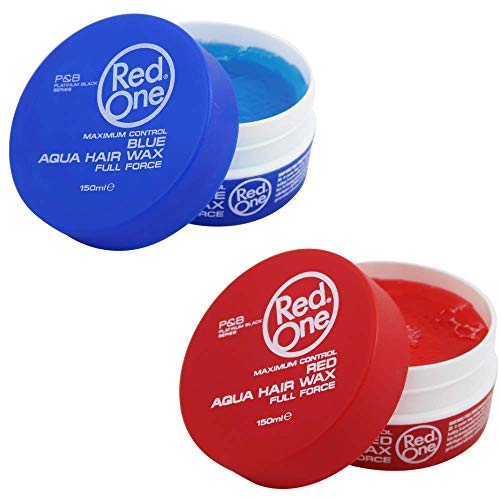 Red One Red & Blue cera para el cabello 150 ml set de 2 ceras