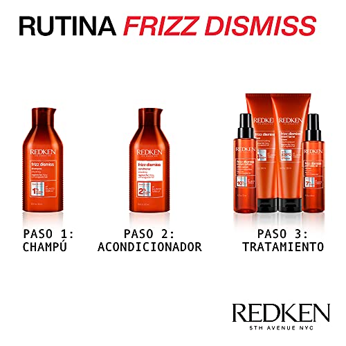 Redken Champú Frizz Dismiss para Cabello Encrespado, 500 ml