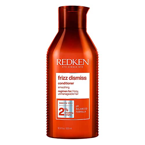 Redken Champú Frizz Dismiss para Cabello Encrespado, 500 ml + Frizz Dismiss para Cabello Encrespado, 500 ml