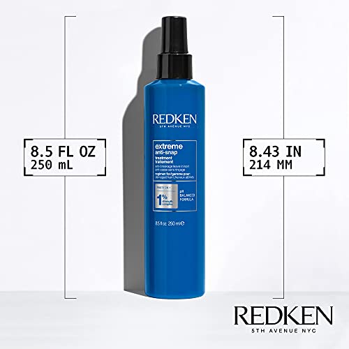 Redken | Tratamiento Sin aclarado, Reparador con Proteínas para Cabello Dañado, Extreme Anti-Snap, Formato 250 ml