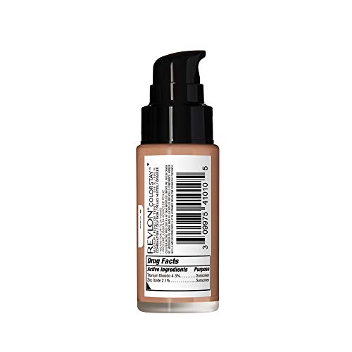 Revlon ColorStay Base de Maquillaje para Piel Mixta/Grasa, Beige Auténtico - 30 ml