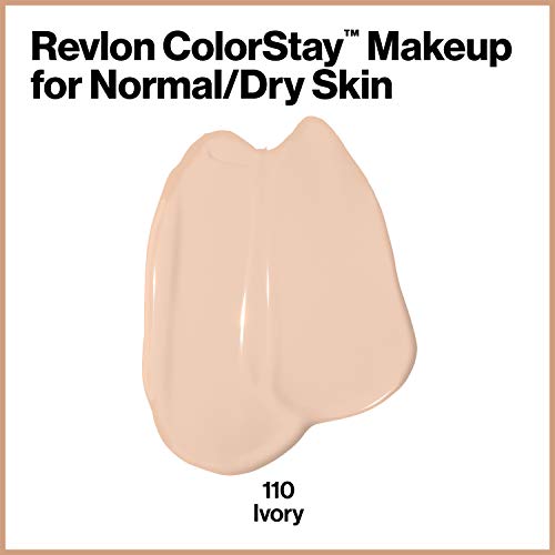 Revlon ColorStay Base de Maquillaje piel Normal/Seca FPS20 (#110 Ivory) 30ml