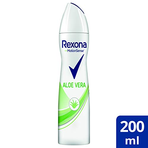 Rexona  Desodorante Aerosol Antitranspirante para mujer Aloe Vera  200ml