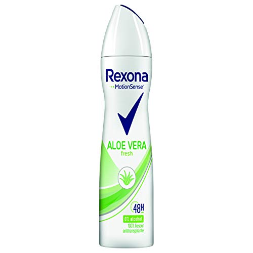 Rexona  Desodorante Aerosol Antitranspirante para mujer Aloe Vera  200ml