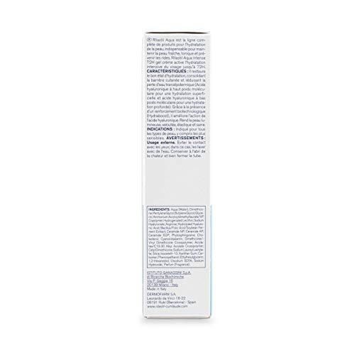 Rilastil Aqua Intense 72 h - Gel Crema Facial, Hidratante Intensivo para Todo Tipo de Pieles - 40 ml