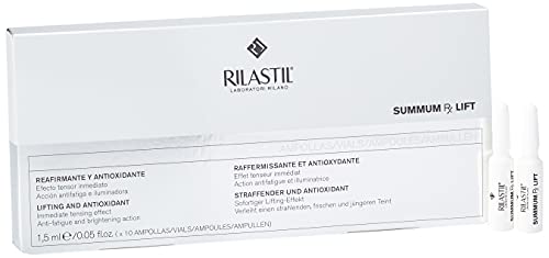 Rilastil Summum RX Lift - Ampollas Reafirmantes y Antioxidantes para Todo tipo de Pieles - 10 Ampollas