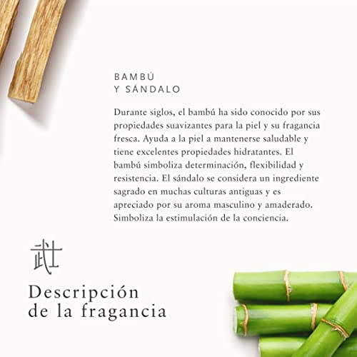 RITUALS Cesta Regalo para Hombres del Ritual of Samurai, Tamaño Grande - Con Bambú, Menta Japonesa y Sándalo - Propiedades Refrescantes y Vigorizantes