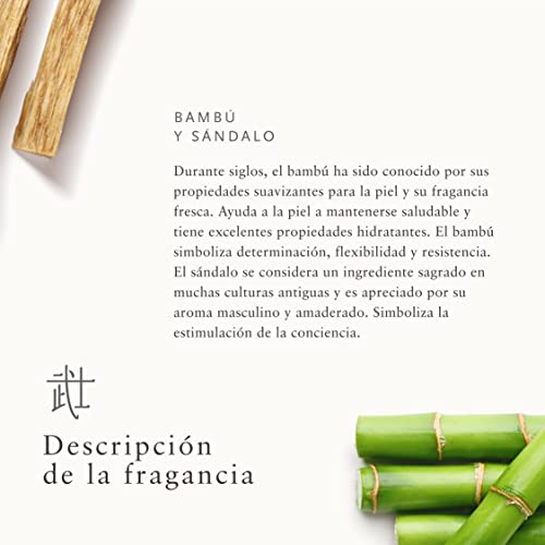 RITUALS Cesta Regalo para Hombres del Ritual of Samurai, Tamaño Pequeño - Con Bambú, Menta Japonesa y Sándalo - Propiedades Refrescantes y Vigorizantes