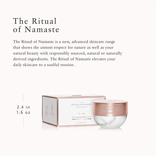 RITUALS The Ritual of Namasté Crema de noche antiedad colección iluminante, 50 ml