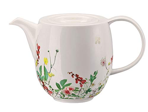 Rosenthal Brillance Fleurs Sauvages Cafetera, Porcelana De Hueso, Multicolor, 23x15x18 cm