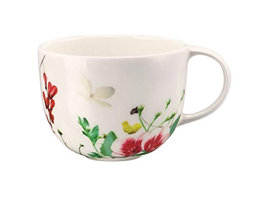 Rosenthal Brillance Fleurs Sauvages Taza de Café Espresso, Porcelana De Hueso, Multicolor, 1 Unidad (Paquete de 1)