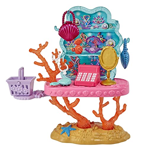 Royal Enchantimals Ocean Kingdom Milagra Mermaid en la joyería Muñeca con set de juego, mascota y accesorios de juguete (Mattel HCF71)