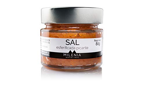 Sal esferificada. Sal Gourmet. Sales para sus recetas. Condimentos. Pack regalo 4 Sales Gourmet. Un producto TOP para sus platos y amantes de la Gastronomía. Gourmet regalo.