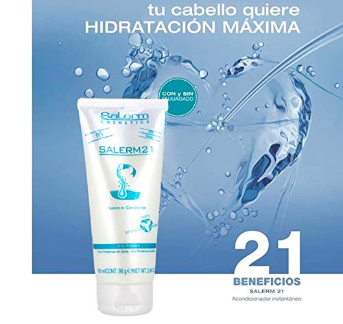 Salerm 21 Acondicionador Proteina de Seda Sin Aclarado 100ml (2 UNIDADES)