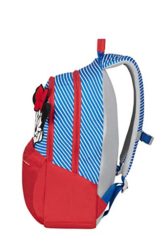 Samsonite Disney Ultimate 2.0 - Mochila Infantil S+, 35 cm, 11 L, Multicolor (Minnie/Mickey Stripes)