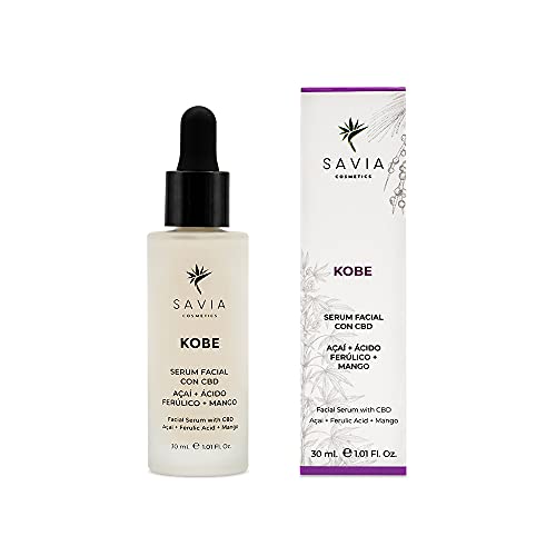 Savia Cosmetics - Serum antimanchas con CBD y ácido ferulico, serum facial con aceite de cannabis, crema antimanchas facial despigmentante, serum vitamina C, cannabidiol crema, crema cbd