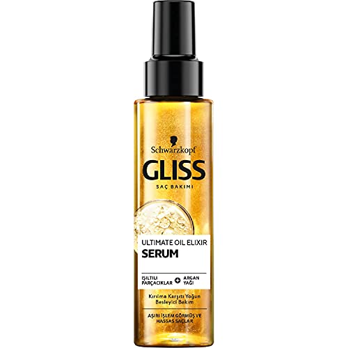 Schwarzkopf Gliss Hair Repair Ultimate Oil Elixir Serum for Overstressed Hair 100 mL