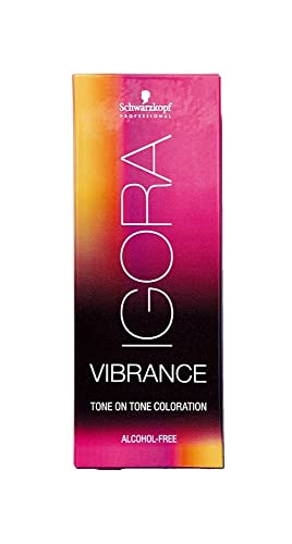 Schwarzkopf Igora Vibrance Color de Cabello Tono sobre Tono, Matizador Beige Violet - 60 ml