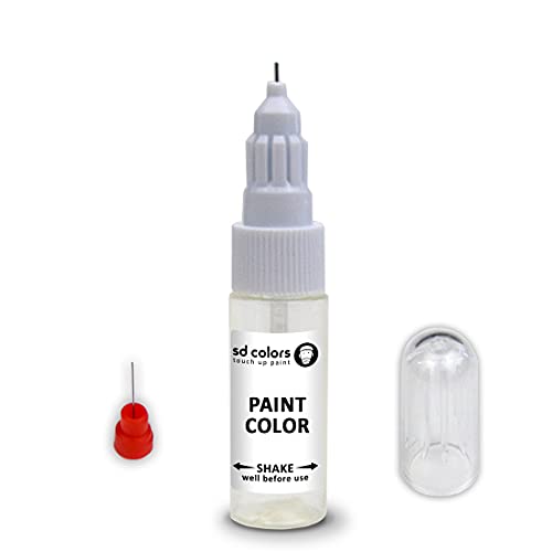 SD COLORS FLORETT SILVER LZ7G compatible con VW/AUDI New Touch Up Paint Pen Kit de reparación de 7 ML SCRATCH CHIP CEPILLO CODE COLOR LZ7G FLORETT SILVER (pintura+imprimación+laca)