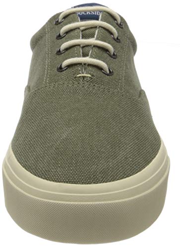 Sebago John Zen Canvas, Zapatillas Hombre, Verde (Green Military 909), 41.5 EU