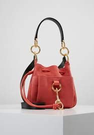 SEE BY CHLOÉ Bolso mini tony bucket wooden pink UNICA