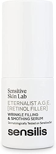 Sensilis Eternalist A.G.E. - Serum Retinol Filler Rellenador Y Corrector De Arrugas Apto para Pieles Sensibles, Efecto Lifting Inmediato, Con Ácido Hialurónico - 15 Ml