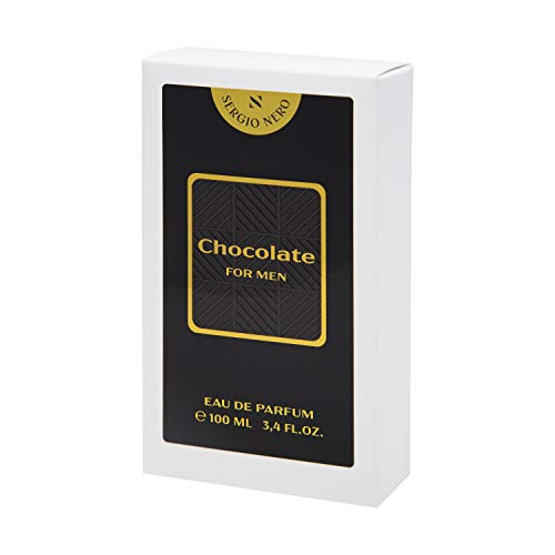 SERGIO NERO • CHOCOLATE Eau de Parfum/Agua de perfume para hombres • Fragancia Dulce Golosa de Hombre (100 ML)