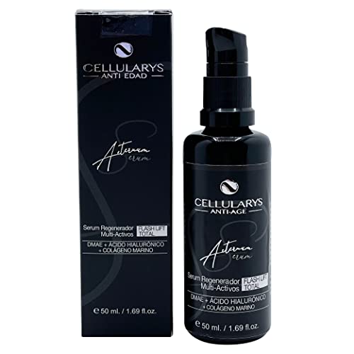 Serum Facial Acido Hialuronico Puro Crema Mujer y Hombre | Serum con Acido hialuronico - DMAE - Colageno Marino | Antiedad con Hidratante | Reduce Arrugas visiblemente | Tensor Reafirmante