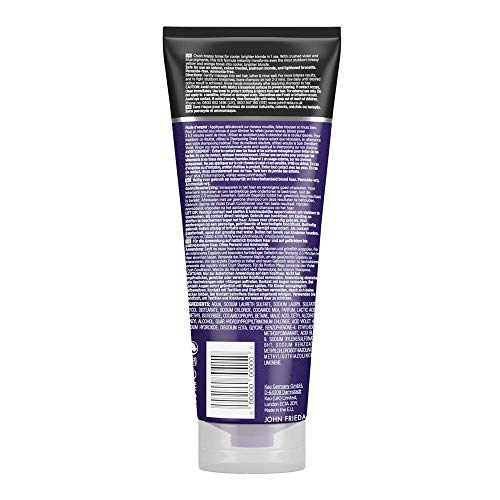 sheer BLONDE John Frieda Violet Crush Champú Intensivo Púrpura para Cabello Latón, Rubio 250ml