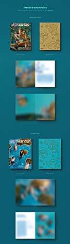 Shinee - Atlantis [Adventure Ver.] (The 7th album repackage) [Pre Order] CD+Folded Poster+Others with Tracking, Extra Decorative Stickers, Photocards