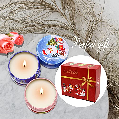 Shuye Velas Perfumadas Juego de 8 Piezas, Regalos para Mujer, Vela Aromaticas, Cera de Soja Natural, Regalos Navidad, Muy adecuado Navidad cumpleaños Valentín Aniversario Bodas y Día de La Madre