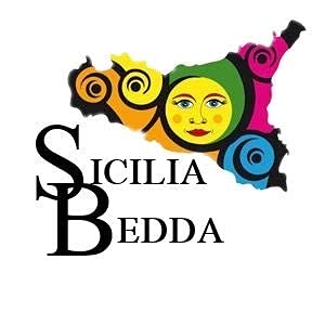 Sicilia Bedda - Piña Siciliana con pie decorado - Modelo cerámico - Cerámica de Caltagirone (Altura 12 x 8, Ottanio)