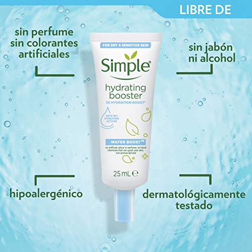 simple Booster Hidratante Piel Sensible, 25 Mililitros