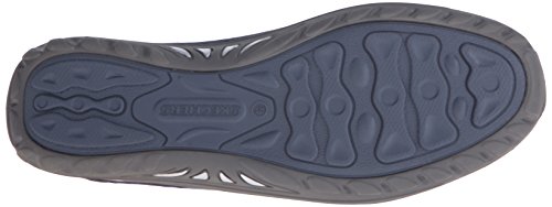 Skechers Reggae Fest Willows - Zapatos Planos para Mujer, Azul (Malla Azul Marino), 38 EU