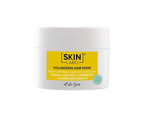 SkinLabo - Mascarilla Capilar Voluminizadora. Tratamiento nutritivo reestructurante, da brillo y vitalidad al cabello. 200 ml.