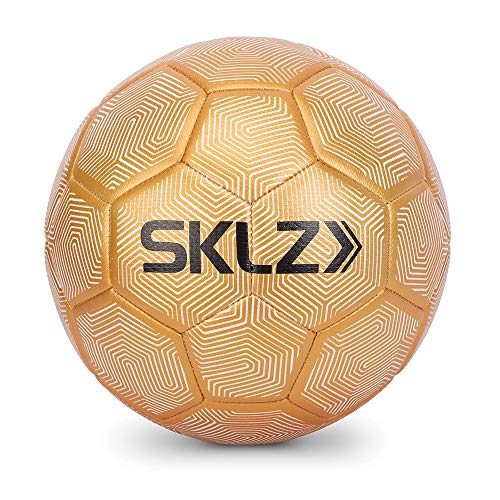 SKLZ - Balón de fútbol para Unisex, Talla 3, Color Dorado