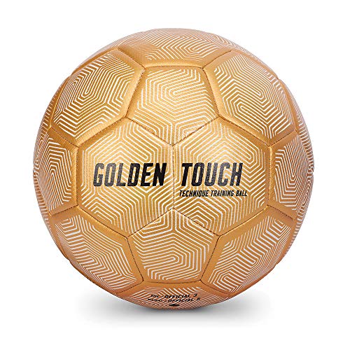 SKLZ - Balón de fútbol para Unisex, Talla 3, Color Dorado